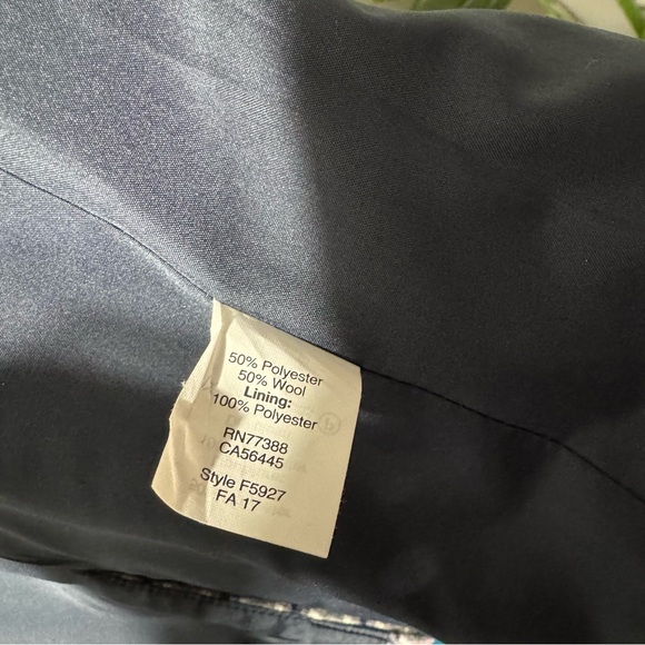 J.Crew Woolblend Schoolboy Houndstooth Blazer-Preloved - Picture 8 of 9